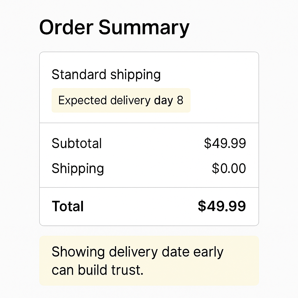 clear shipping