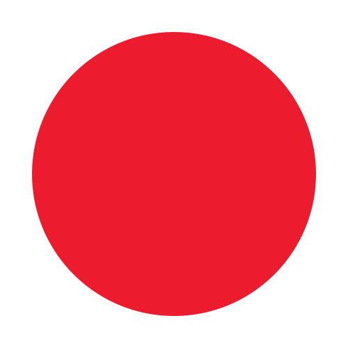 circle shape filled in red